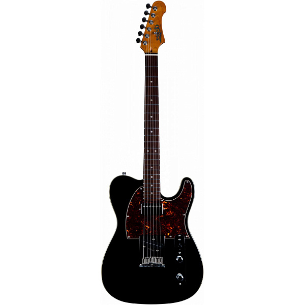 JET JT-350 BK R - Электрогитара Telecaster, цвет чёрный