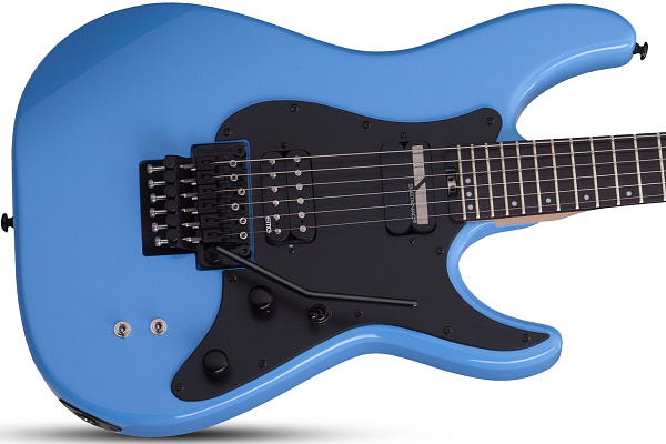 Электрогитара SCHECTER [SUN VALLEY SUPER SHREDDER FR-S R.BLUE] электрогитара 6-струнная, корпус: красное дерево, гриф: клен, накладка: черное дерево, 24 лада, Sustaniac, FloydRose цвет: Riviera Blue (R.BLUE)