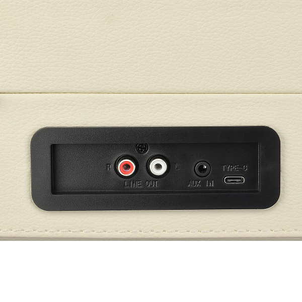 ROCKET VP-107 - Виниловый проигрыватель, цвет жемчужно-белый