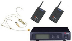 VOLTA US-2H (725.80/710.20) Радиосистема с двумя головными микрофонами.