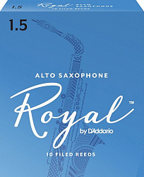 Rico Royal RJB1015  Трости для саксофона альт, размер 1.5