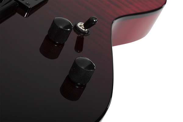 Электрогитара SCHECTER [C-1 STANDARD BB] электрогитара 6-струнная, корпус: красное дерево, топ из капа, гриф: печеный клен, накладка: палисандр, 24 лада, цвет BloodBurst (BB)