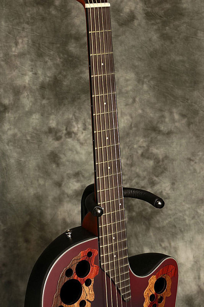 OVATION CE44-RRB Celebrity Elite Mid Cutaway Reversed Redburst - Электроакустическая гитара