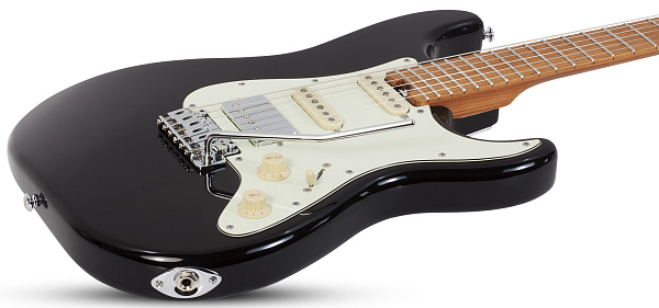 Электрогитара SCHECTER [NICK JOHNSTON TRAD-HSS A. INK] электрогитара 6-струнная, корпус: ольха, гриф: обоженный клён, накладка черное дерево, на болтах, звукосниматели: HSS, 22 лада, цвет: Atomic Inc