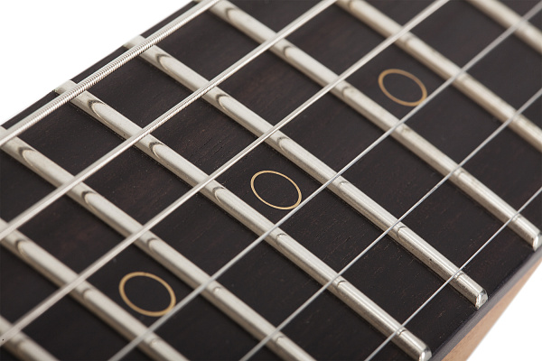 Электрогитара SCHECTER [NICK JOHNSTON TRAD-HSS A. FROST] электрогитара 6-струнная, корпус: ольха, гриф: обоженный клён, накладка черное дерево, на болтах, звукосниматели: HSS, 22 лада, цвет: Atomic Frost