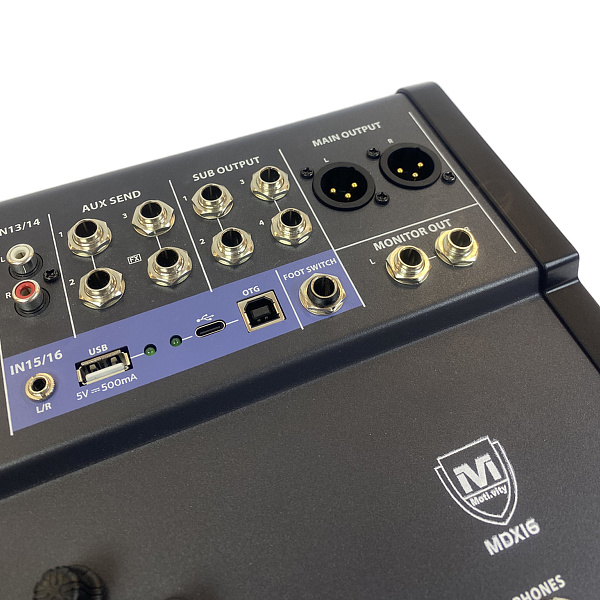 Moti.vity MDX16 - Цифровой 16-канальный микшерный пульт