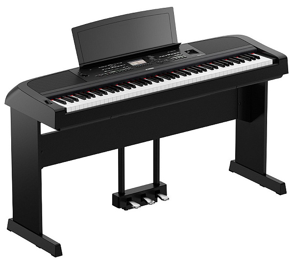 YAMAHA DGX-670B - Цифровое пианино, стойка и блок педалей в комплекте