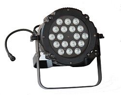 Involight LED PAR1833W - всепогодный RGB светильник, 18 шт. по 3 Вт, DMX-512