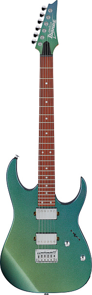 IBANEZ GRG121SP-GYC - Электрогитара Superstrat, цвет зелёно-жёлтый хамелеон
