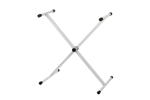 Q-1XA-WH Стойка для клавишных инструментов, одинарная X, белая, Foix