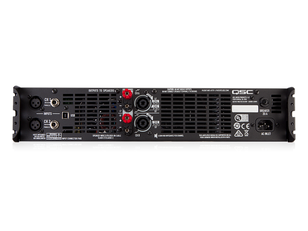 QSC GXD8 / 2-канальный усилитель мощности c DSP, 2 x 800 Вт  8 Ом 