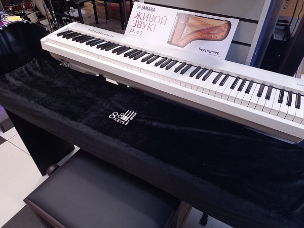 UNIQKEYS UKPC-ALL-88-BK - Бархатная накидка универсальная, 88 клавиш, чёрная