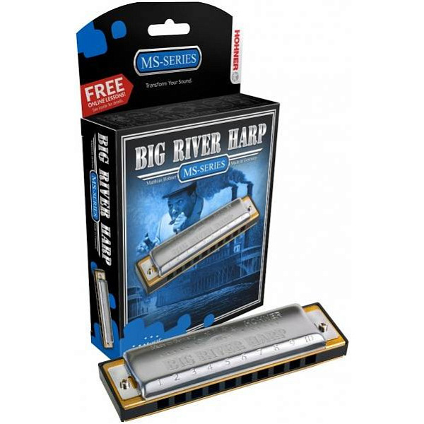 Hohner Big river harp 590/20 C (M590016X)  - диатоническая губная гармоника