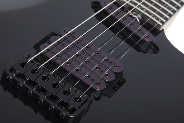 Электрогитара SCHECTER [SUNSET-6 TRIAD GBLK] электрогитара 6-струнная, корпус: ньятон, гриф: клен/палисандр, накладка: черное дерево, 24 лада, цвет: Gloss Black (GBLK)
