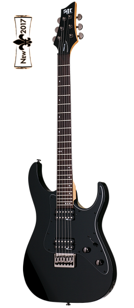 Schecter BANSHEE-6 SGR BLK - Гитара электрическая, 6 струн, чехол в комплекте