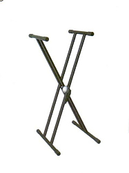 NordFolk NKS-1 - стойка для клавишн. инструм., двойная рама, 170-970 мм, сталь, черная