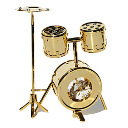 Crystal Temptations AR-1205 - Сувенир "Ударная установка" с кристалами awarovski