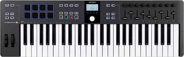 ARTURIA KeyLab Essential 49 mk3 Black Black - MIDI-клавиатура