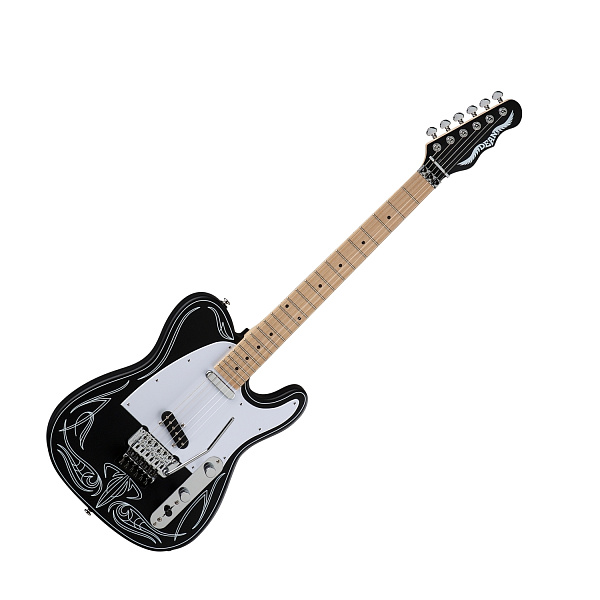 Dean TGS NV BKS Электрогитара типа "telecaster", Floyd Rose, цвет черный.