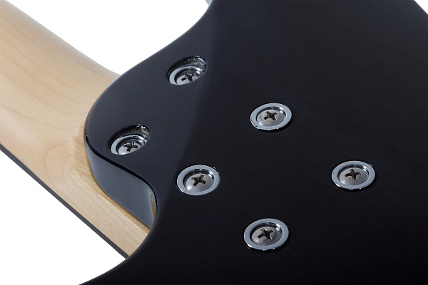 Бас-гитара SCHECTER [C-4 PLUS CB] Бас-гитара SCHECTER C-4 PLUS CB - бас-гитара 4-струнная, корпус: липа, топ: стеганый клен, гриф: клен, накладка: палисандр, 24 лада, цвет: Charcoal Burst (CB)