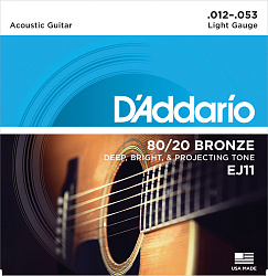 D'Addario EJ11 (12-53) - Струны для акустической гитары