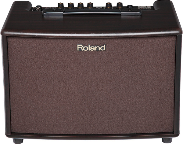 Roland AC-60-RW 60-ваттный комбо для акустической гитары с эффектами и со входом для микрофона.
