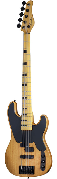 Бас-гитара SCHECTER [MODEL-T SESSION-5 ANS] бас-гитара 5-струнная, корпус: болотный ясень, гриф: клён, 22 лада, цвет: Aged Natural Satin (ANS)