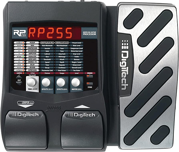 DIGITECH RP255 GUITAR MULTI-EFFECT PROCESSOR - Гитарный процессор эффектов