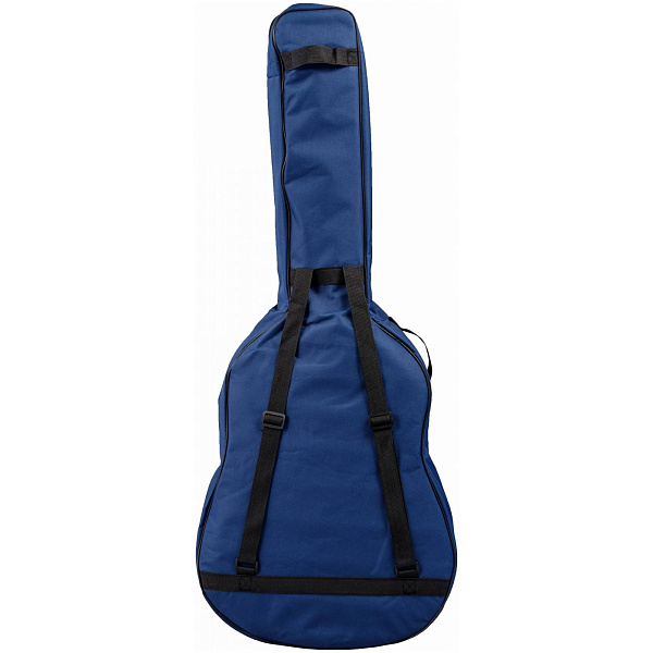 TERRIS TGB-A-05BL - чехол для акустической гитары, утепленный (5 мм), 2 наплечных ремня, цвет синий