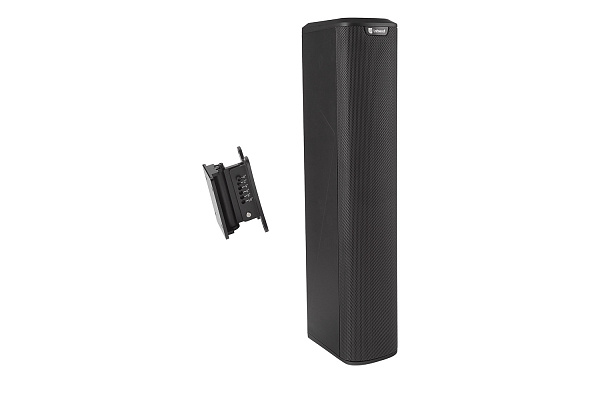 Звуковая колонна Intrend [ITSPK-43DA-B] активная 4x3", 240 Вт, вход DANTE, питание 110-220В, SPL 107dB,  80Hz~18kHz, 20°х120° (VхH), вес 5.3кг, цвет черный, крепление в комплекте, (цена за 1шт., в упаковке 2 шт.)
