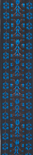 Planet Waves 50G05 Woven - Ремень для гитары текстильный, без наплечника, рисунок "Hootenanny Blue"