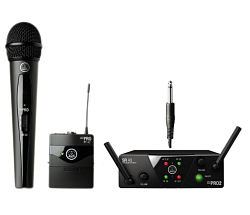 AKG WMS40 Mini2 Mix Set US25BD - Радиосистема с двухканальным приёмником