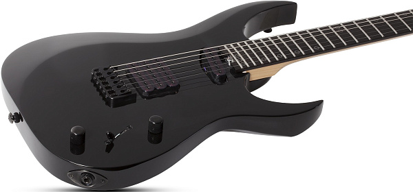 Электрогитара SCHECTER [SUNSET-6 TRIAD GBLK] электрогитара 6-струнная, корпус: ньятон, гриф: клен/палисандр, накладка: черное дерево, 24 лада, цвет: Gloss Black (GBLK)