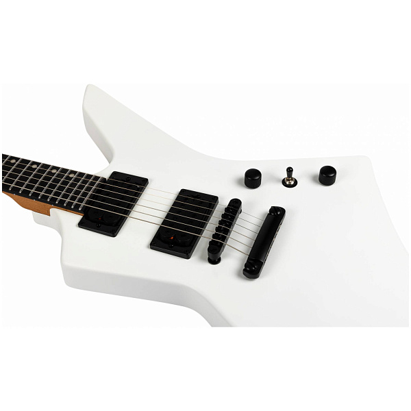 SPIRA X-400 MWH - Электрогитара Explorer, цвет белый