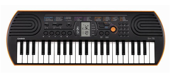 CASIO SA-76 - Синтезатор детский