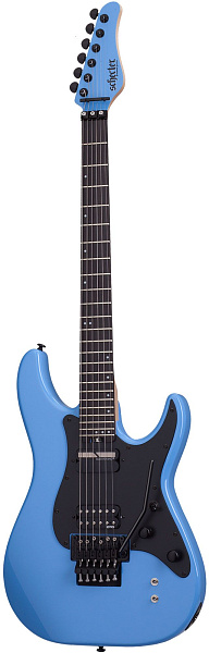 Электрогитара SCHECTER [SUN VALLEY SUPER SHREDDER FR-S R.BLUE] электрогитара 6-струнная, корпус: красное дерево, гриф: клен, накладка: черное дерево, 24 лада, Sustaniac, FloydRose цвет: Riviera Blue (R.BLUE)