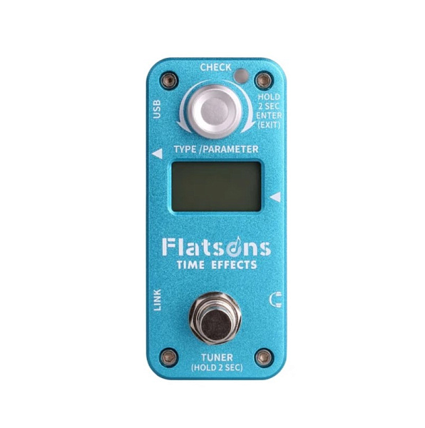 FTE2 Time Effect blue Педаль эффектов, Flatsons