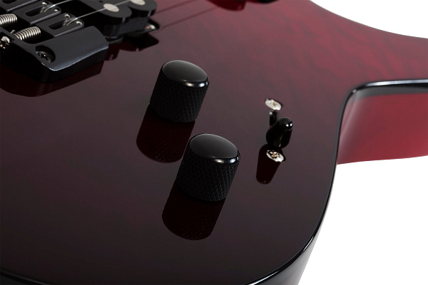 Электрогитара SCHECTER [REAPER-6 ELITE BLOOD BURST BB] электрогитара 6-струнная, корпус: красное дерево, топ: стеганый клен, гриф: венге, накладка: черное дерево, 24 лада, цвет: Blood Burst (BB)