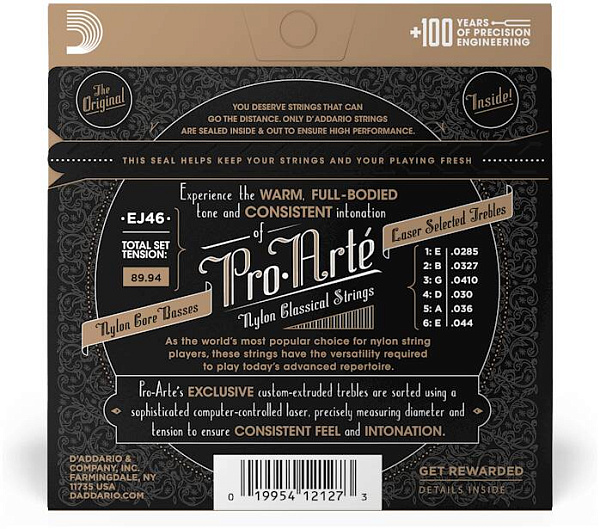 D'ADDARIO EJ46 - Струны для классической гитары