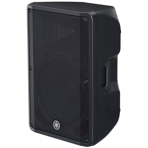 Акустическая система Yamaha [DBR15] активная. 15"НЧ, 2,5"ВЧ. 50Гц – 20кГц. 1000 Вт. H x V: 90°х60°. Макс. SPL: 132dB. Вх.1: Combo x1, Вх.2: Combo x 1 + 2RCA, OUTPUT: XLR3-32 x 1 (CH1 проходной или CH1+CH2 Mix). Гнездо 35мм. Цвет: чёрный.