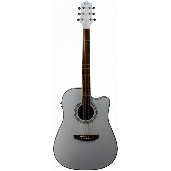 FLIGHT AD-200 CEQ WH - Гитара электроакустическая