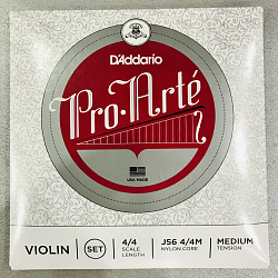D`Addario J56-4/4M PROARTE - Комплект струн для скрипки