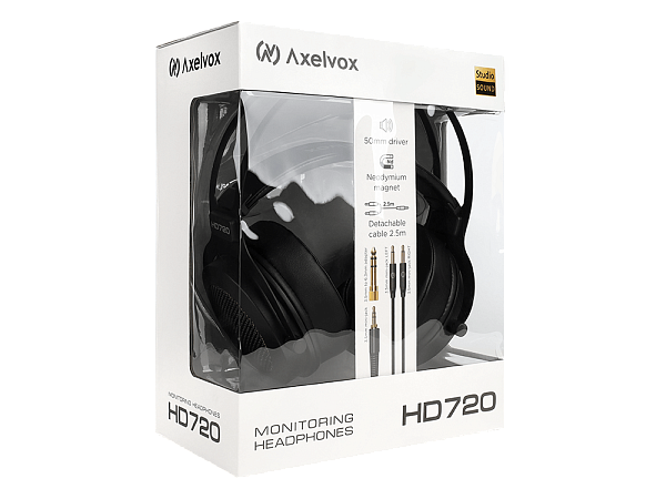 Axelvox HD720 - Наушники полуоткрытые, 32 Ом
