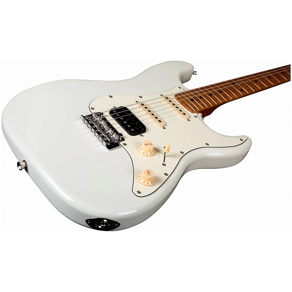 JET JS-400 OW - Электрогитара Stratocaster, цвет Olympic White (белый)