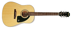 EPIPHONE AJ-100 NATURAL Акустическая гитара со стальными струнами.