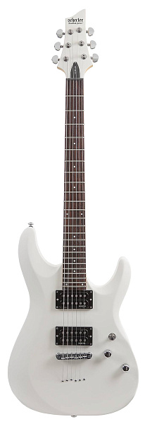 Schecter C-6 DELUXE SWHT - Электрогитара Stratоcaster, цвет матовый белый