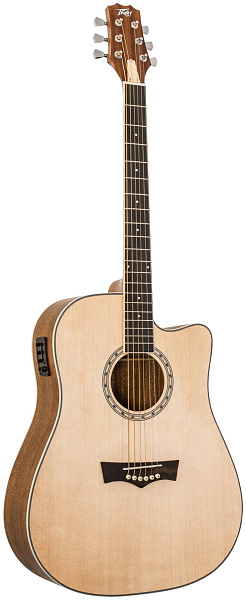 PEAVEY DW-2 CE Solid Top Cutaway w/Case - Гитара электроакустическая