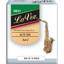 Rico La Voz RJC10HD Трость для саксофона альт, жесткие (Hard)