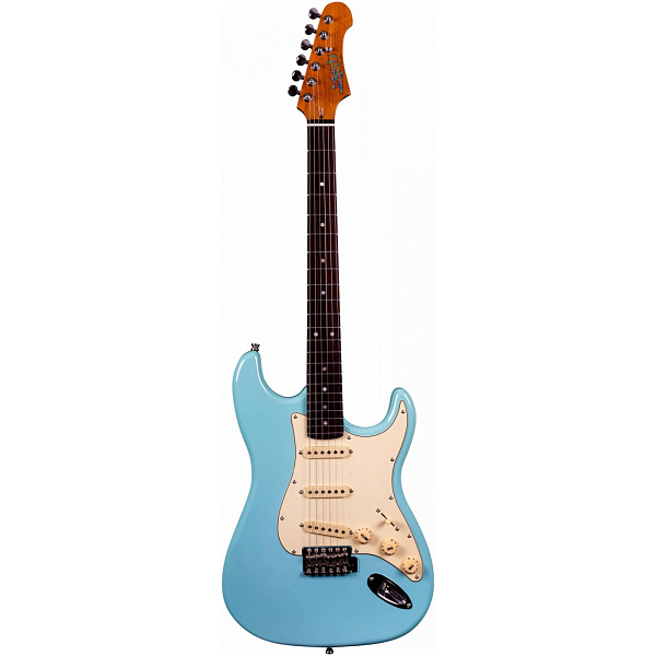 JET JS-300 BL R - Электрогитара, Stratocaster, цвет Sonic blue/голубой