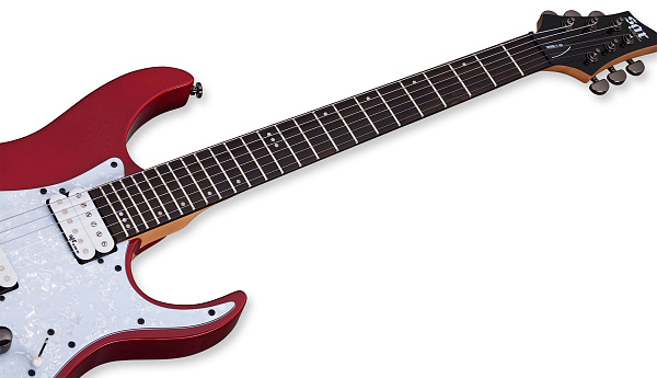 Электрогитара SCHECTER [BANSHEE-6 SGR BY SCHECTER M RED] электрогитара 6-струнная, с чехлом, корпус: липа, гриф: клен, накладка: палисандр, 24 лада, цвет Metallic Red (M RED)